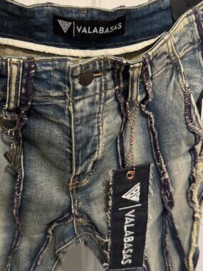 Valabasas "Twisted" Stacked Jeans Size 32